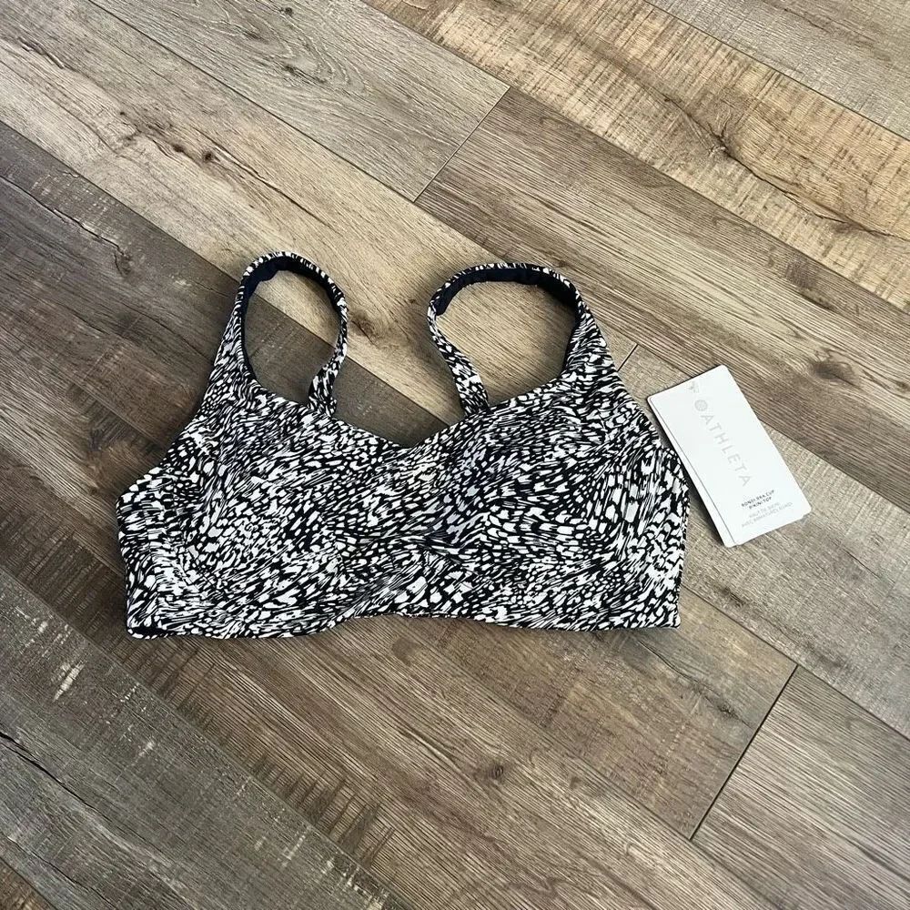 Athleta bondi bra cup bikini top size 36B/C